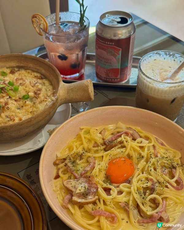 創意茶記Fusion！必試腐乳卡邦尼意粉！😋