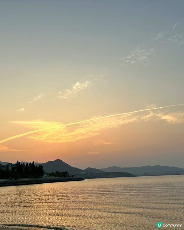 🌧️ 落雨天都唔怕！馬鞍山海旁散步，心情靚靚！