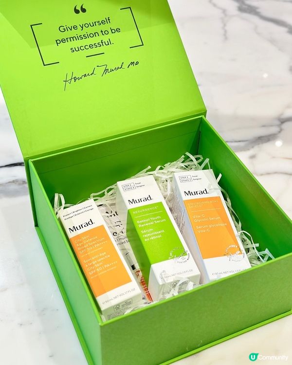 超抵優惠Murad早C晚A精華➕維C防曬