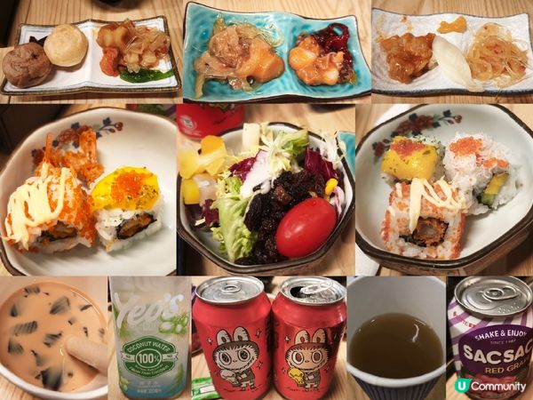 全新日式半自助餐 $80 全包價 任飲任食沙律前菜飲卷物飲品