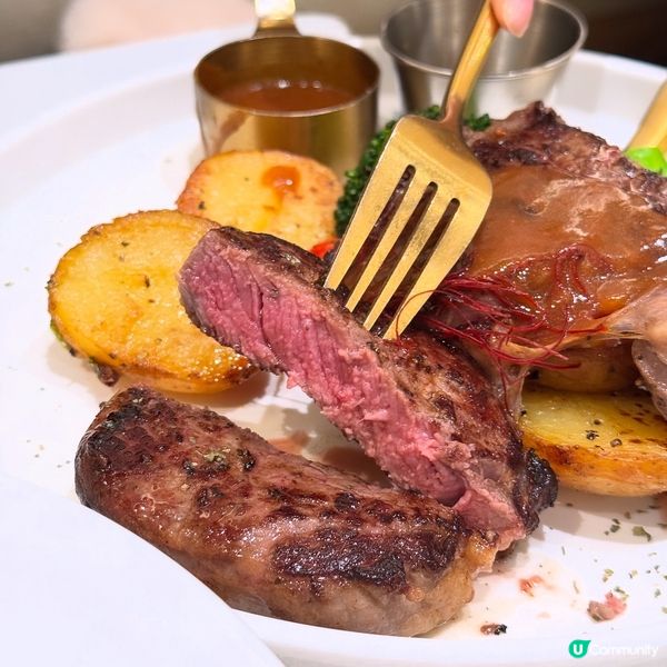 太子抵食二人餐😋牛扒/甜品冇得輸