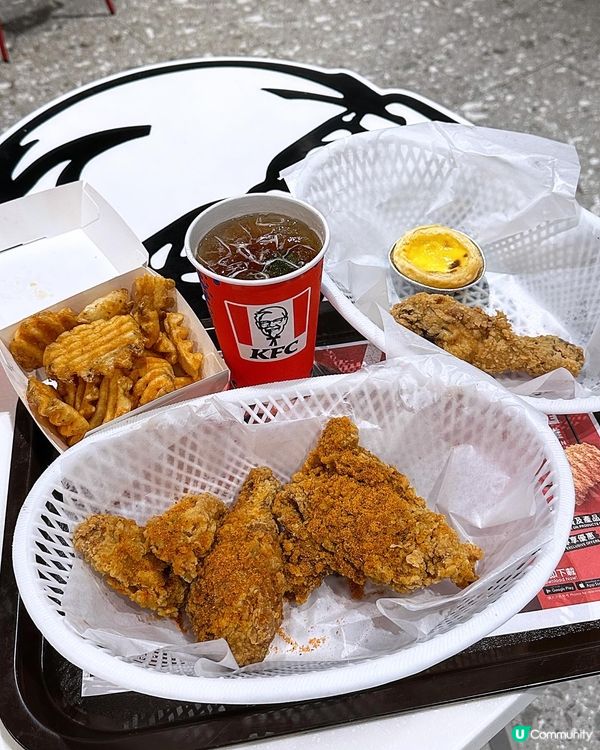 🆕 KFC泰式紅咖哩脆雞🌶️🍗