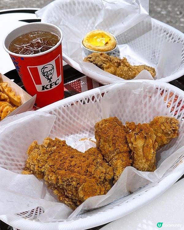 🆕 KFC泰式紅咖哩脆雞🌶️🍗