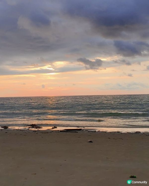 海河灣黃昏美境（天空之鏡）