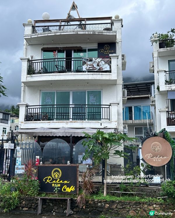 有貓店長駐場 🐱 三層高渡假風海景cafe