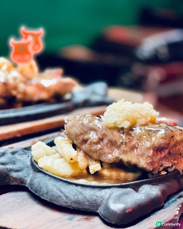 好有誠意既懷舊港式風味鐵版餐❤️