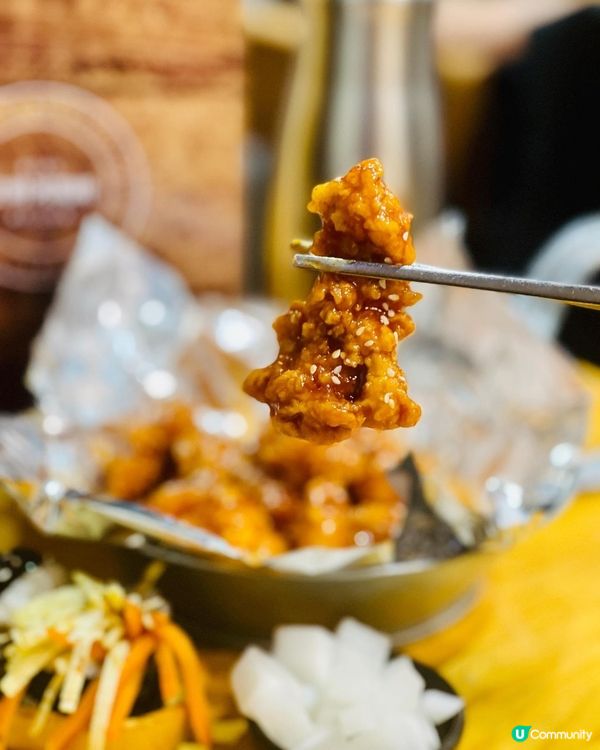 必食外脆內嫩既甜辣無骨炸雞🍗💕