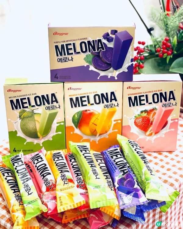 韓國人氣✨Melona雪條✨，小妹食極都咁中意😍