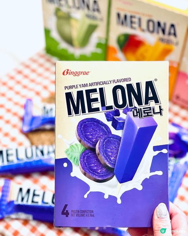 韓國人氣✨Melona雪條✨，小妹食極都咁中意😍