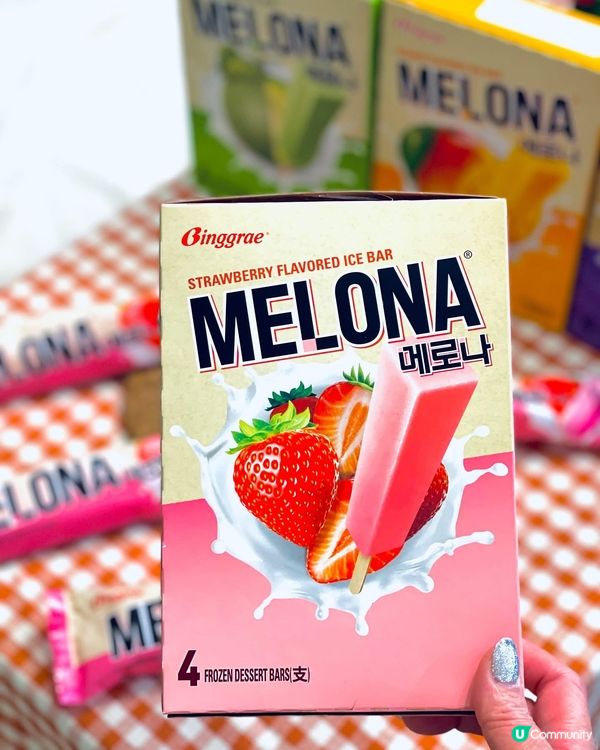 韓國人氣✨Melona雪條✨，小妹食極都咁中意😍