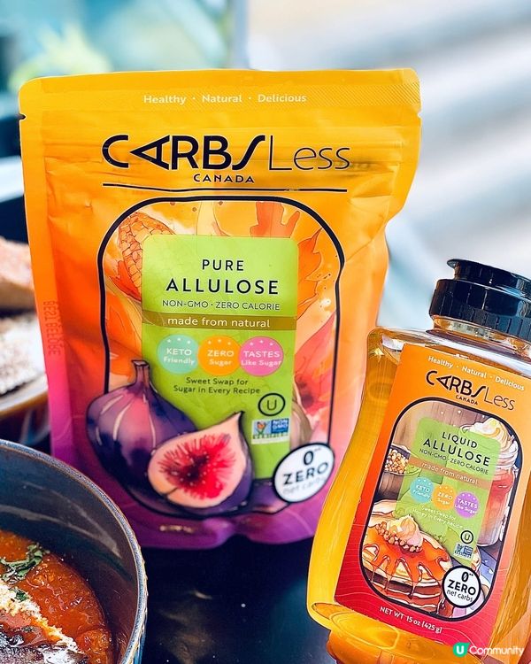 愛健康既你一定要識🌟CarbsLess未來糖（阿洛酮糖）🌟🤩