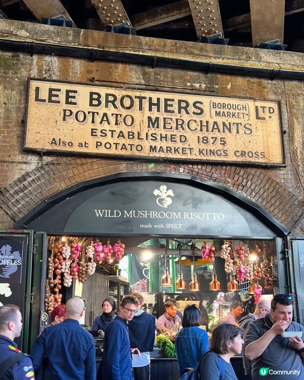 『倫敦』一場味覺的文化旅行｜Borough Market