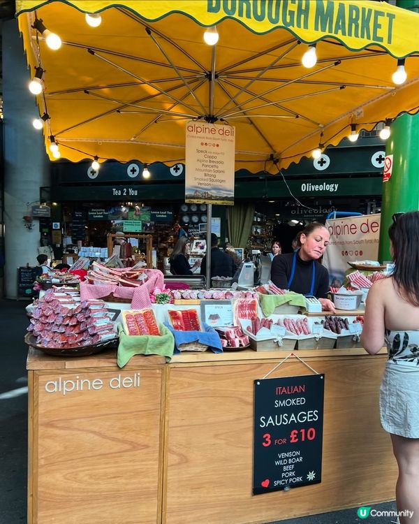 『倫敦』一場味覺的文化旅行｜Borough Market
