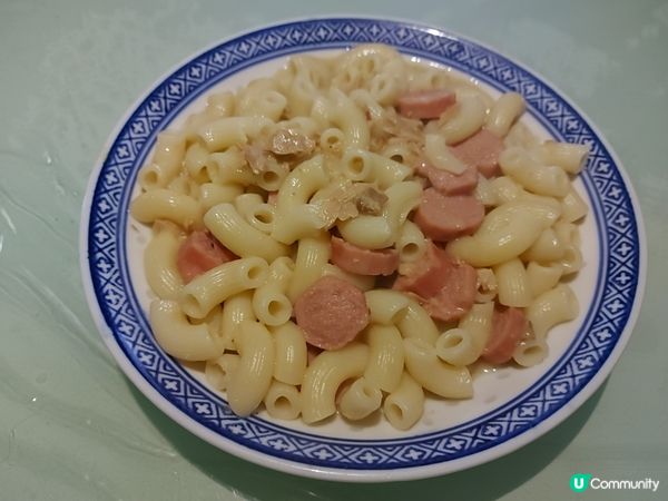 吞拿魚腸仔忌廉汁通粉