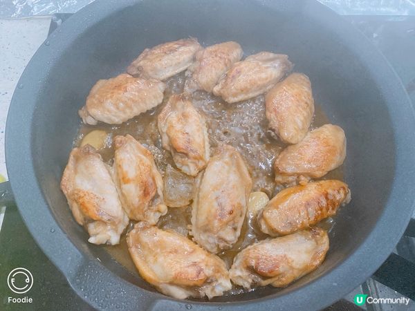 港式檸檬🍋茶雞翼