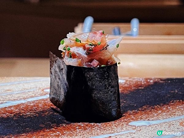 元朗嘅高級日本餐廳舍利鮨，Wilson師傅所主理，佢經驗豐富...