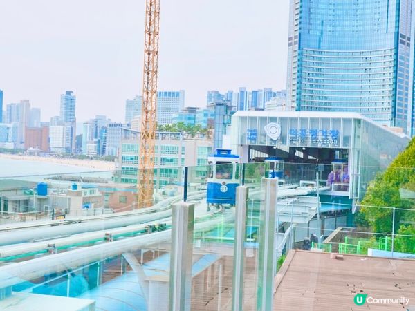 【韓國釜山】全網最火！膠囊列車體驗～