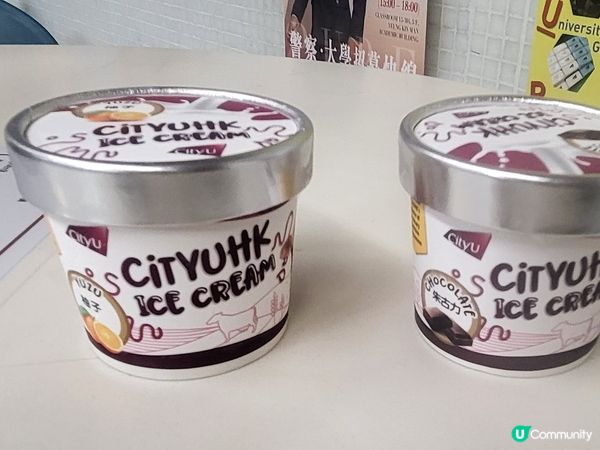 城大雪糕 & 城大牛奶