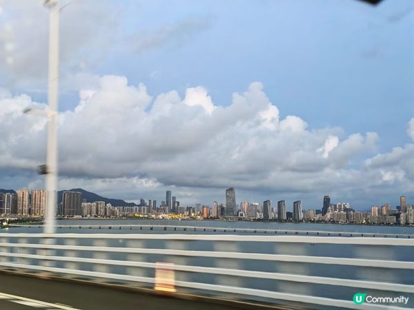 2025年9月港珠澳大橋的首個清晨