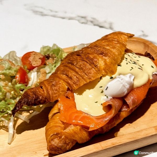 😍 新菜式! 一吃愛上牛角包