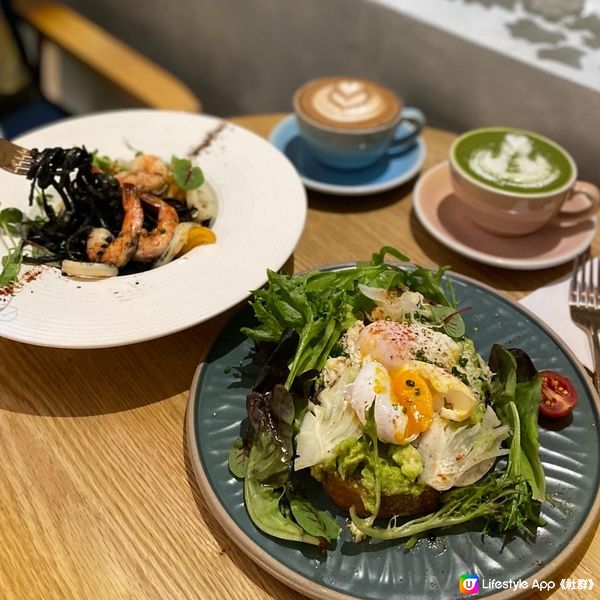 銅鑼灣cafe超厚French Toast 😍