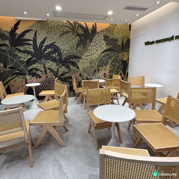 椰子茶控必去！《茶大椰》買一送一！🥥🧋