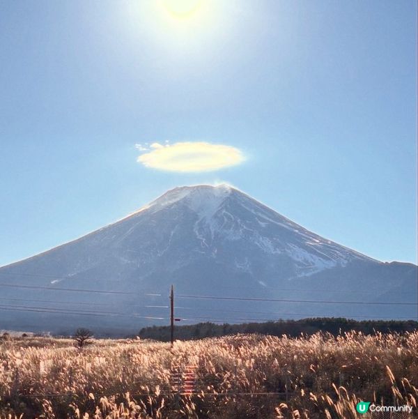當 UFO 遇上富士山🗻🗻👽🛸