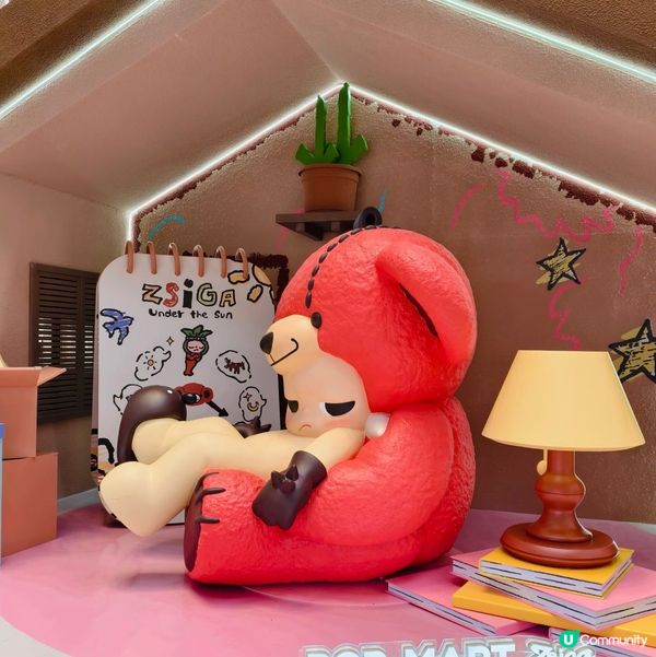 中國/深圳海岸城泡泡瑪特Zsiga主題展🌞 4大必打卡位！