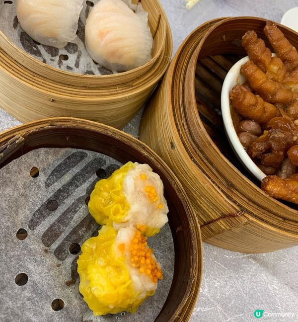 香港茶樓 燒賣蝦餃鳳爪