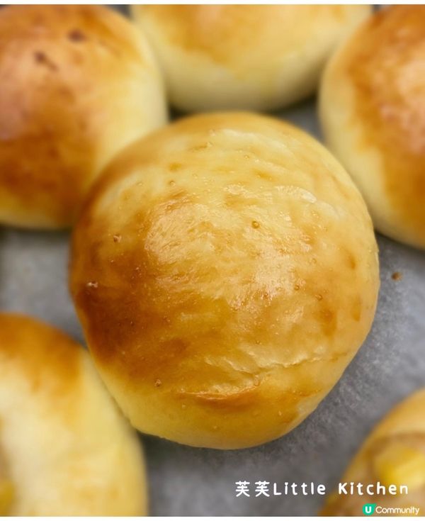 ［親子烘焙] 自製蟹柳包 吞拿魚包