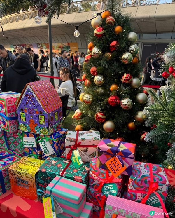 西九聖誕小鎮❄️！巨型聖誕樹超靚🤩！