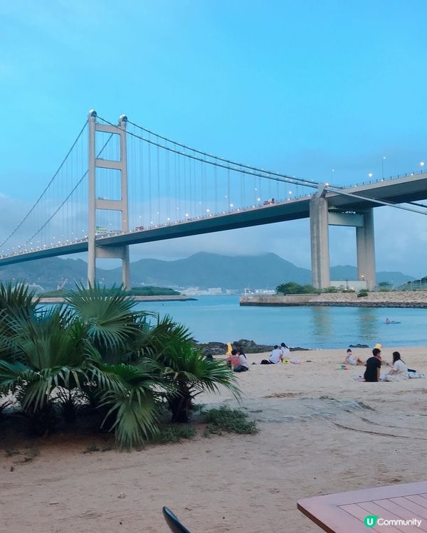 望住青馬大橋🌉享用晚餐的超浪漫情懷