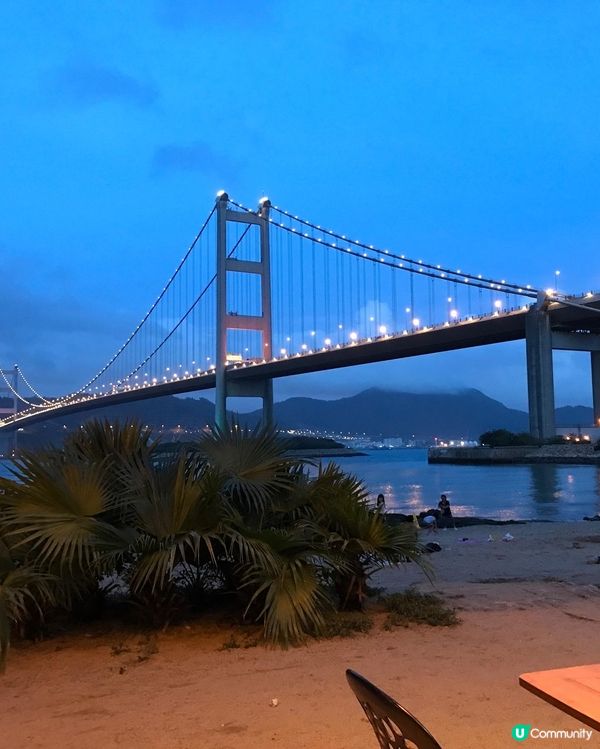 望住青馬大橋🌉享用晚餐的超浪漫情懷