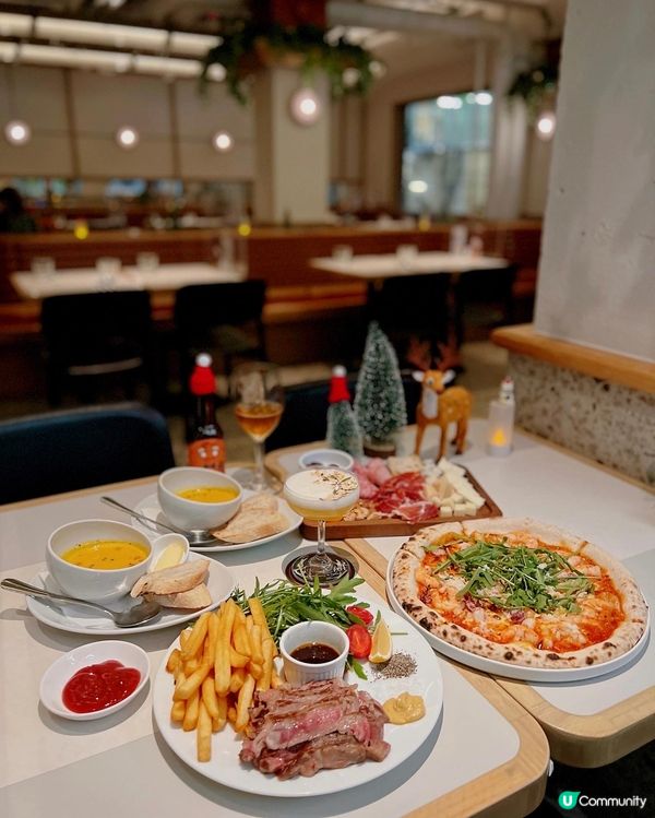 咁啱喺屋企附近成日都行過  就嚟聖誕節同男朋友提早食聖誕大餐...