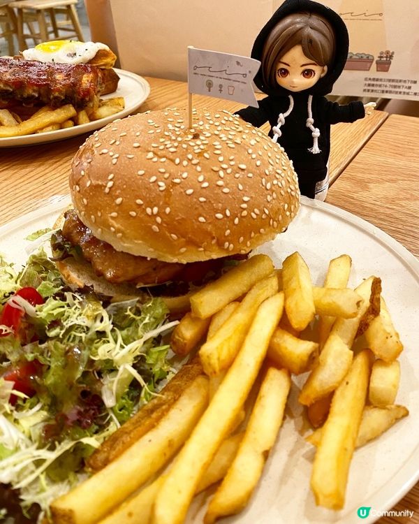 水牛城雞扒漢堡 