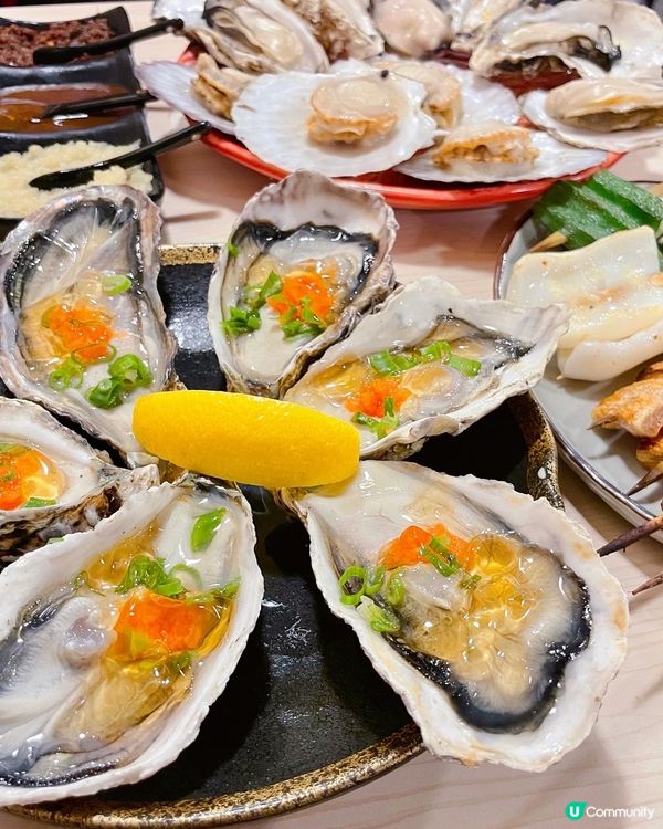 🦪呢次去咗中環「喜多嬉牡蠣屋」嘆「1.5小時生蠔燒蠔放題」(...