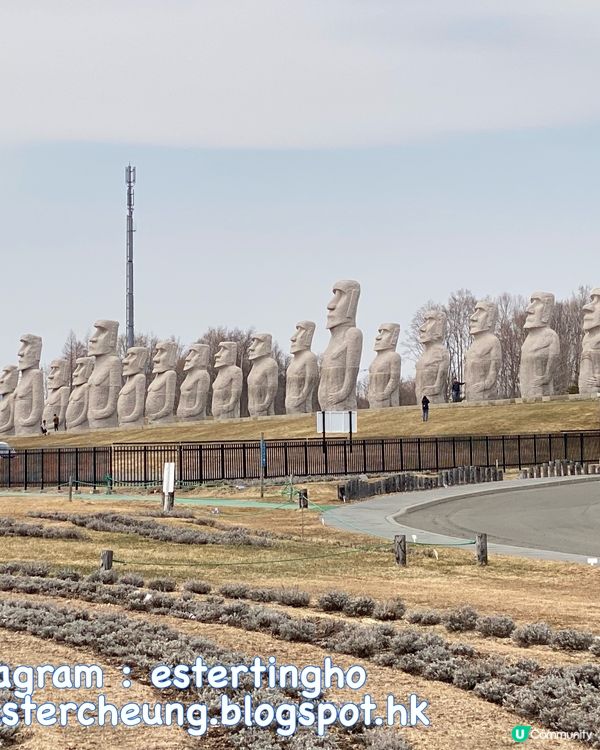 札幌近郊景點 👉🏻 頭大佛 🗿 摩艾石像 🗿 巨石陣