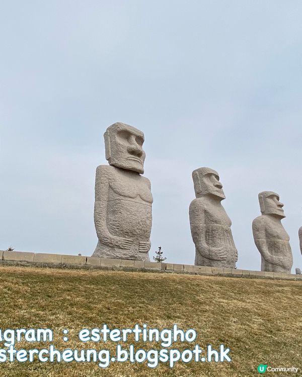 札幌近郊景點 👉🏻 頭大佛 🗿 摩艾石像 🗿 巨石陣