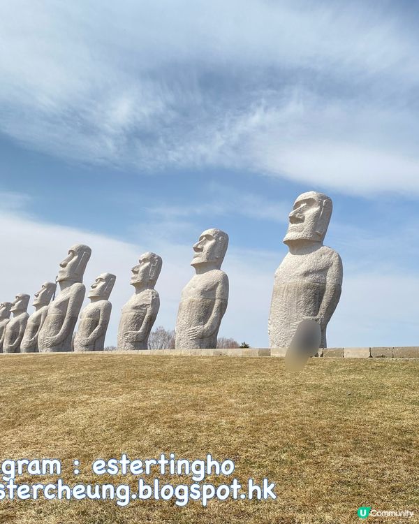 札幌近郊景點 👉🏻 頭大佛 🗿 摩艾石像 🗿 巨石陣