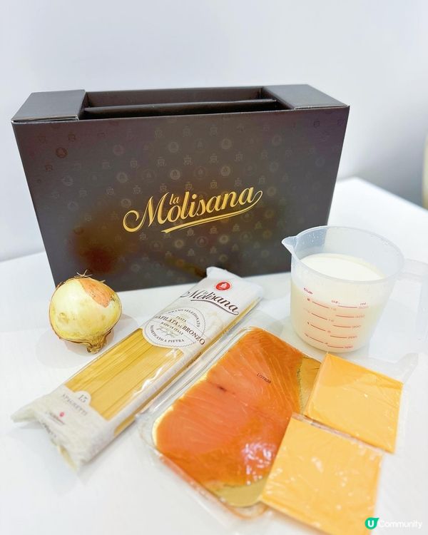 🧀芝士白汁煙三文魚意粉🍝