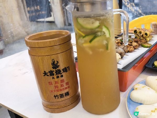 抵食￥128 古法碳烤燒雞二人餐(燒雞+串燒+前菜+糕點) 