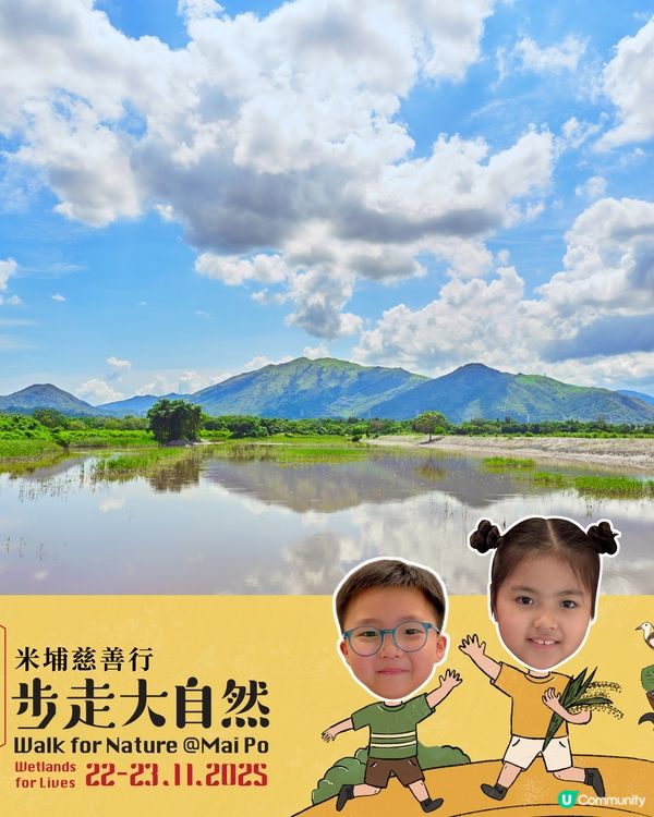 米埔步走大自然2025！親子必去！🏞️🦚