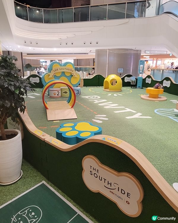 行過southside商場發現LG中庭有個室內貓狗樂園「SO...