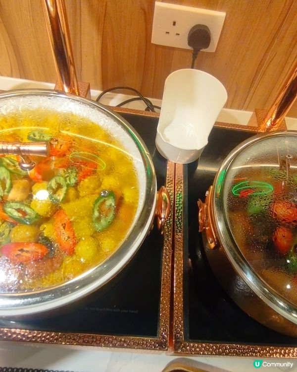 今日去咗觀塘亞太中心到食泰金鍋泰國自助餐，仲有一人邊爐鍋