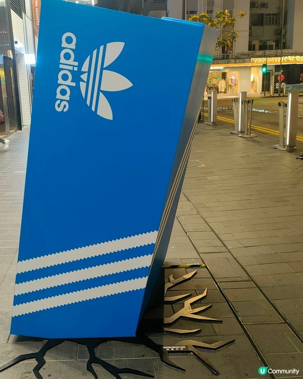 Adidas巨型波鞋s & 鞋盒 銅鑼灣街頭出沒注意！👟