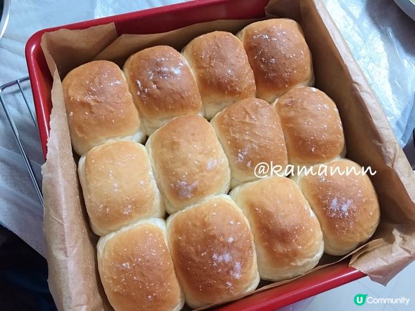 【HOMEMADE系列】蜂蜜小餐包🍞