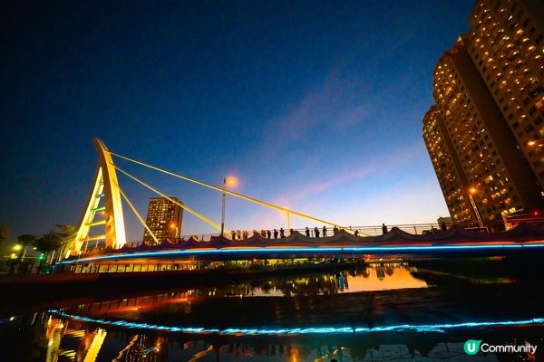 台南安平景點｜立驛國際安平遊港遊運河｜日落夕陽橘黃漸層｜天色漸暗迎來浪漫璀璨夜景！可愛白鷺鷥伴遊~台南景點推薦