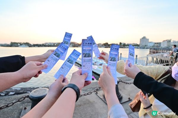 台南安平景點｜立驛國際安平遊港遊運河｜日落夕陽橘黃漸層｜天色漸暗迎來浪漫璀璨夜景！可愛白鷺鷥伴遊~台南景點推薦