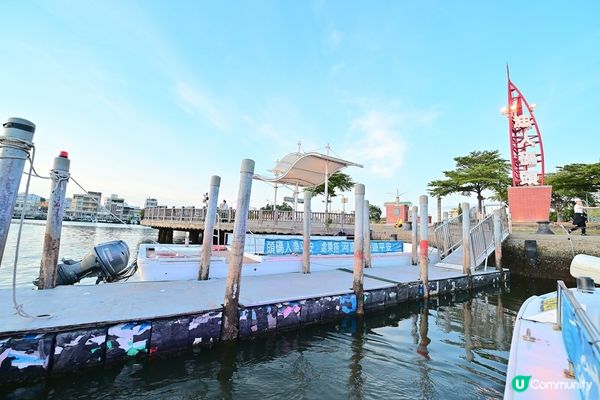 台南安平景點｜立驛國際安平遊港遊運河｜日落夕陽橘黃漸層｜天色漸暗迎來浪漫璀璨夜景！可愛白鷺鷥伴遊~台南景點推薦