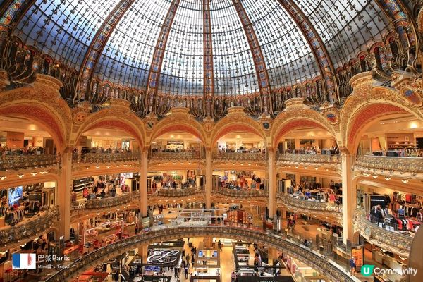 【時尚之旅】老佛爺百貨：巴黎購物天堂與絕美城市全景！
